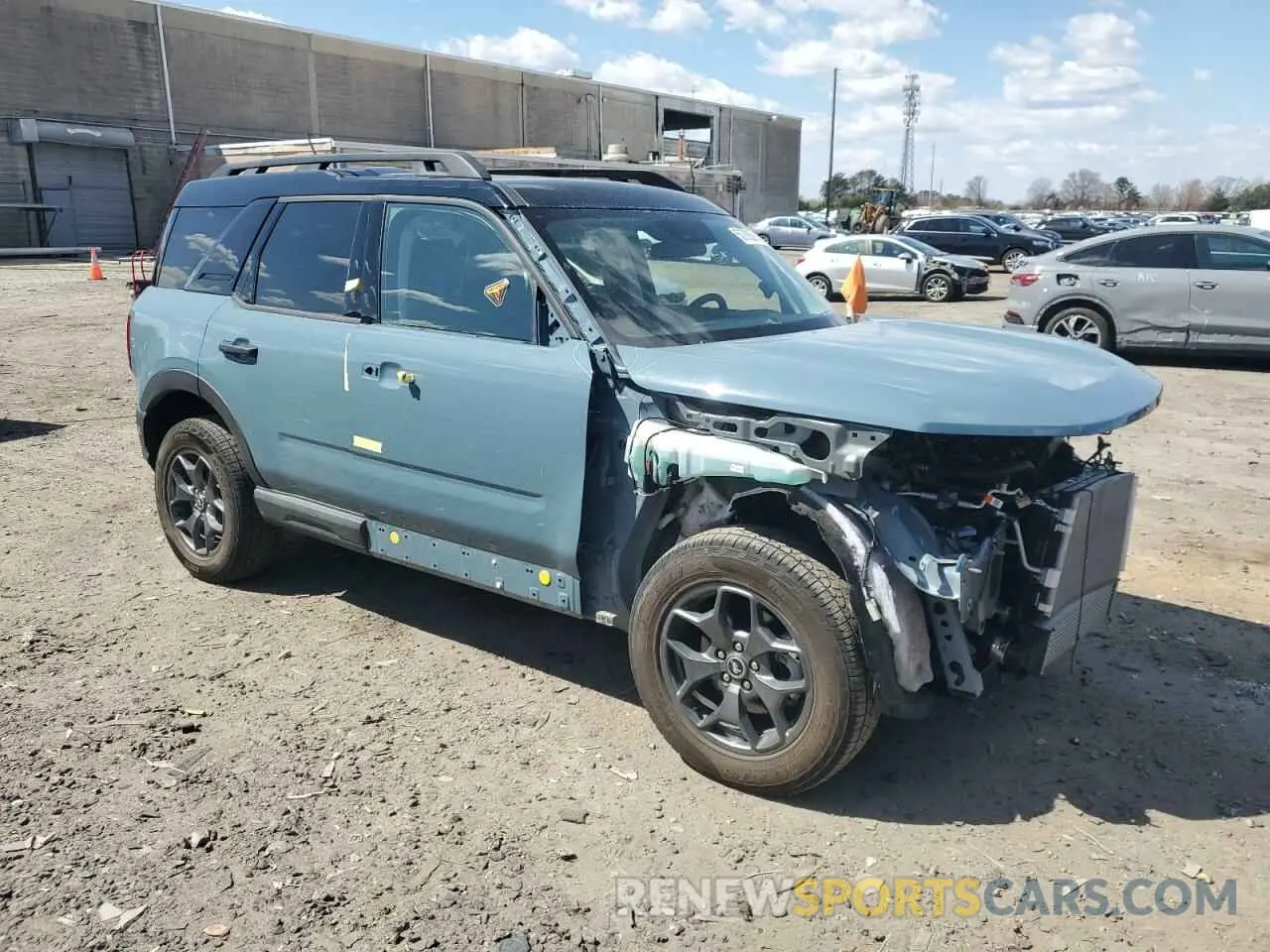 4 fotografías del automóvil dañado 3FMCR9D90NRD00317 FORD BRONCO 2022