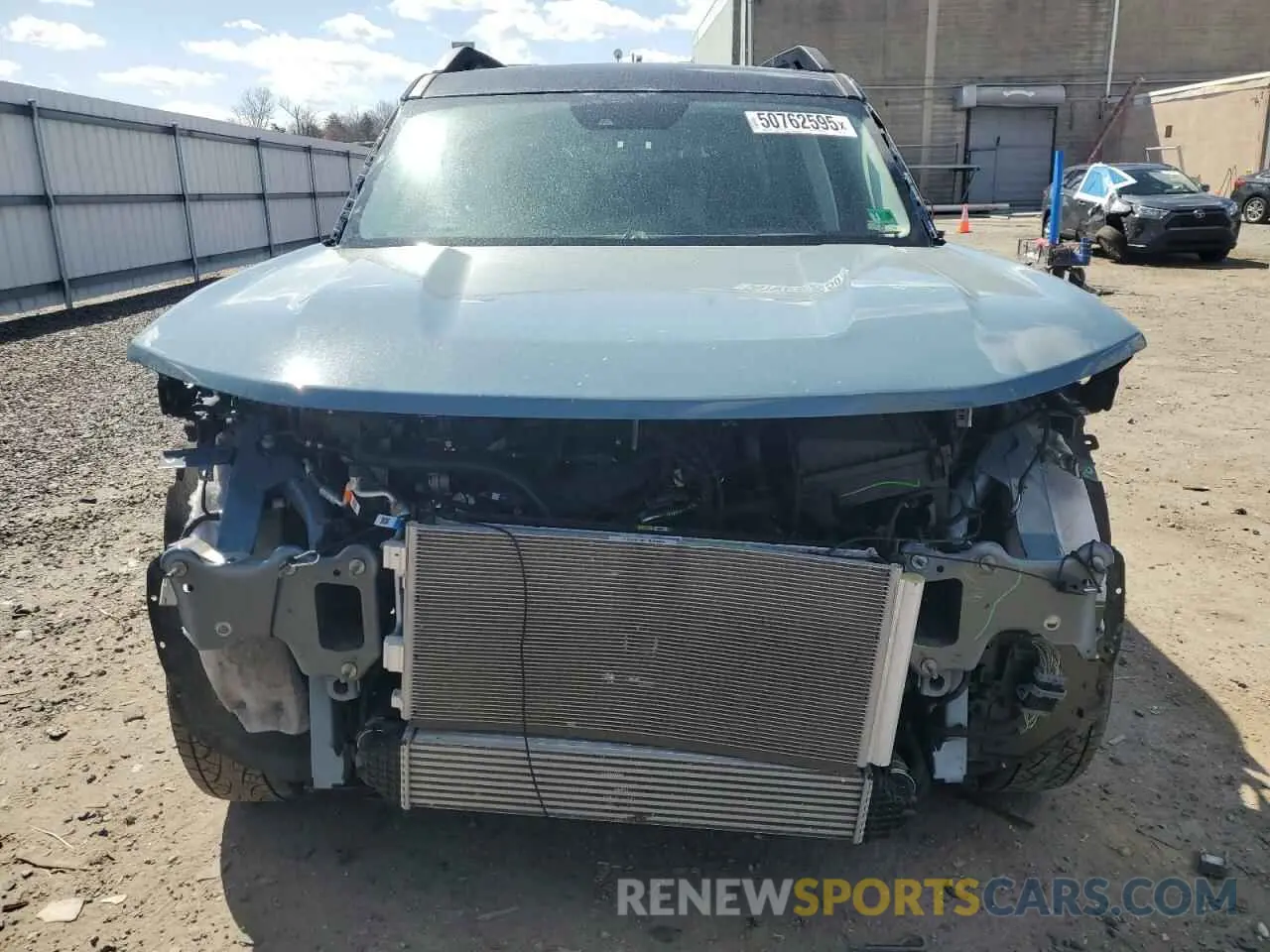5 fotografías del automóvil dañado 3FMCR9D90NRD00317 FORD BRONCO 2022