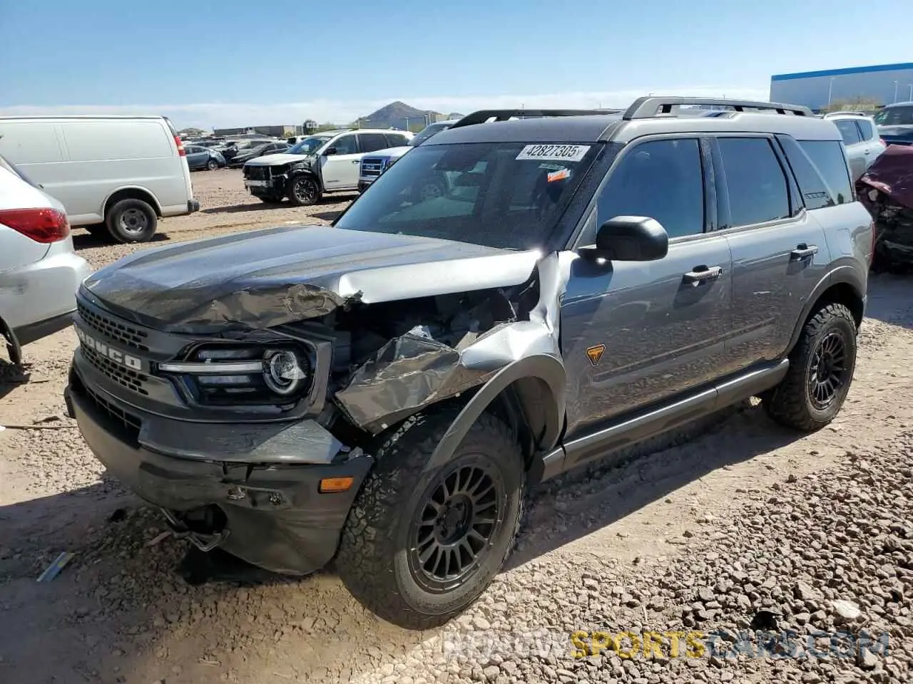 1 fotografías del automóvil dañado 3FMCR9D91NRD87452 FORD BRONCO 2022