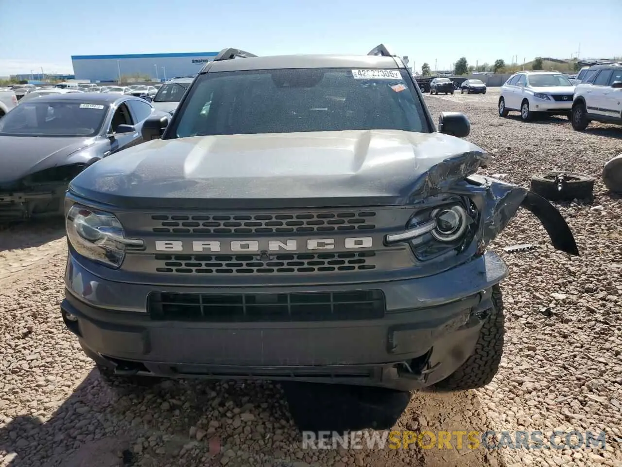 5 fotografías del automóvil dañado 3FMCR9D91NRD87452 FORD BRONCO 2022
