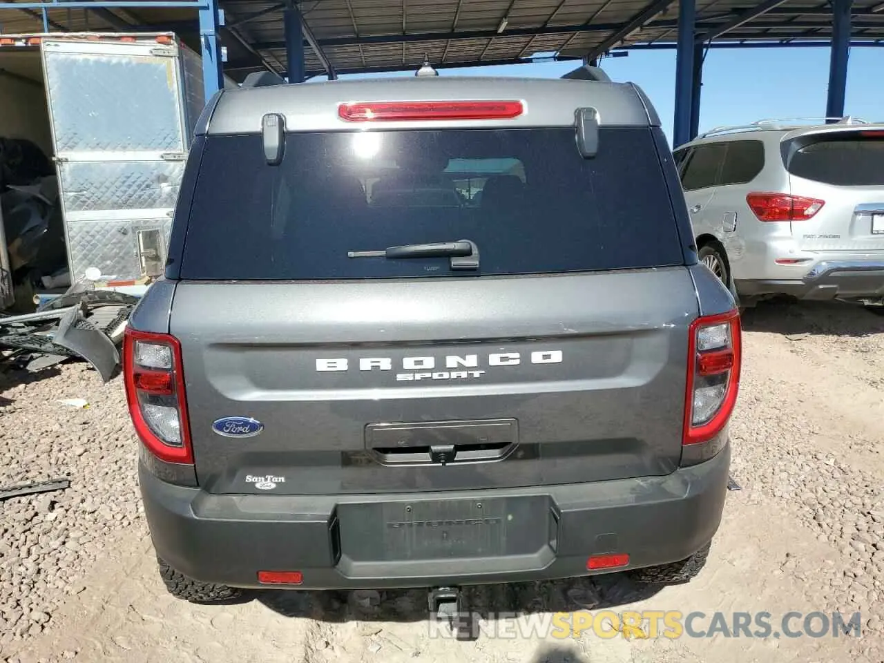 6 fotografías del automóvil dañado 3FMCR9D91NRD87452 FORD BRONCO 2022