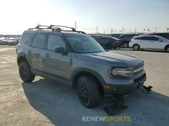 11 fotografías del automóvil dañado 3FMCR9D92NRD41452 FORD BRONCO 2022