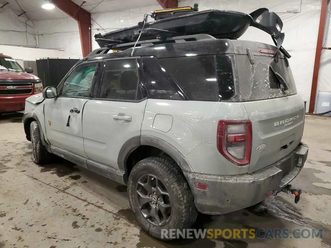 2 fotografías del automóvil dañado 3FMCR9D92NRE36934 FORD BRONCO 2022