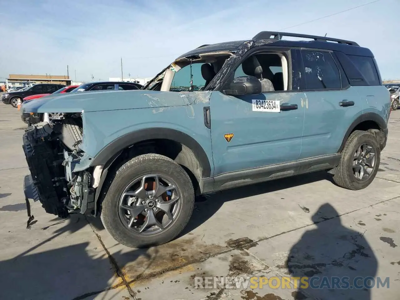 1 fotografías del automóvil dañado 3FMCR9D93NRE10391 FORD BRONCO 2022