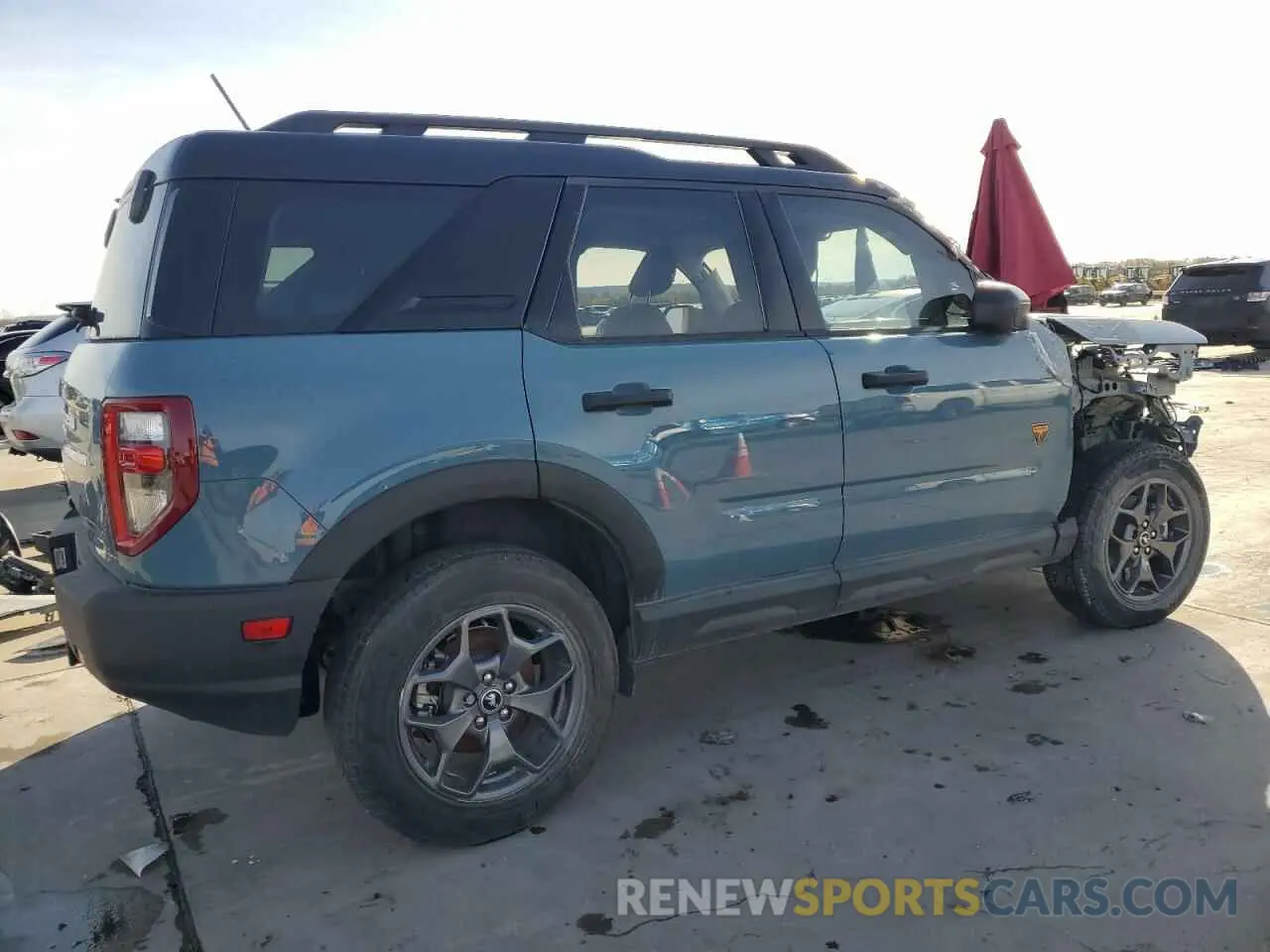 3 fotografías del automóvil dañado 3FMCR9D93NRE10391 FORD BRONCO 2022