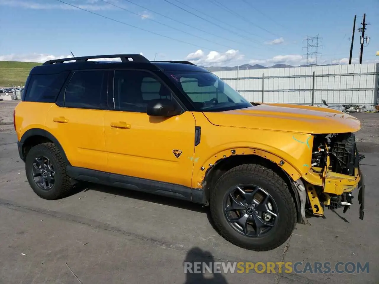 4 fotografías del automóvil dañado 3FMCR9D94NRD01034 FORD BRONCO 2022