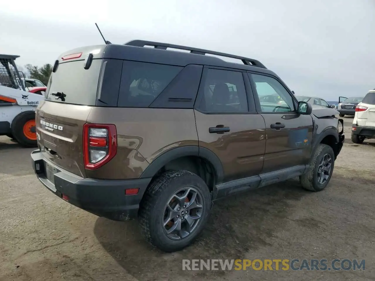 3 fotografías del automóvil dañado 3FMCR9D95NRD72825 FORD BRONCO 2022