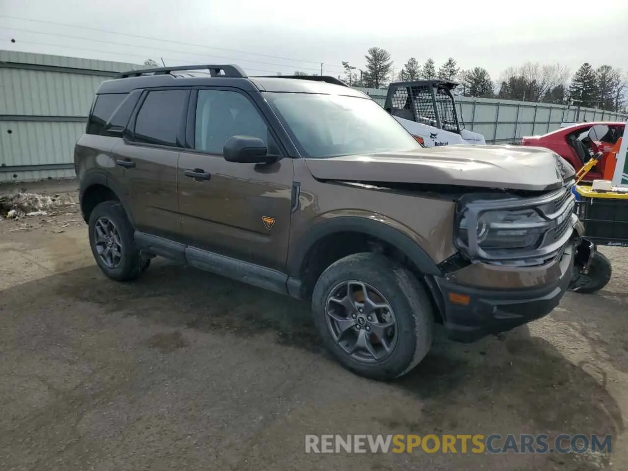 4 fotografías del automóvil dañado 3FMCR9D95NRD72825 FORD BRONCO 2022