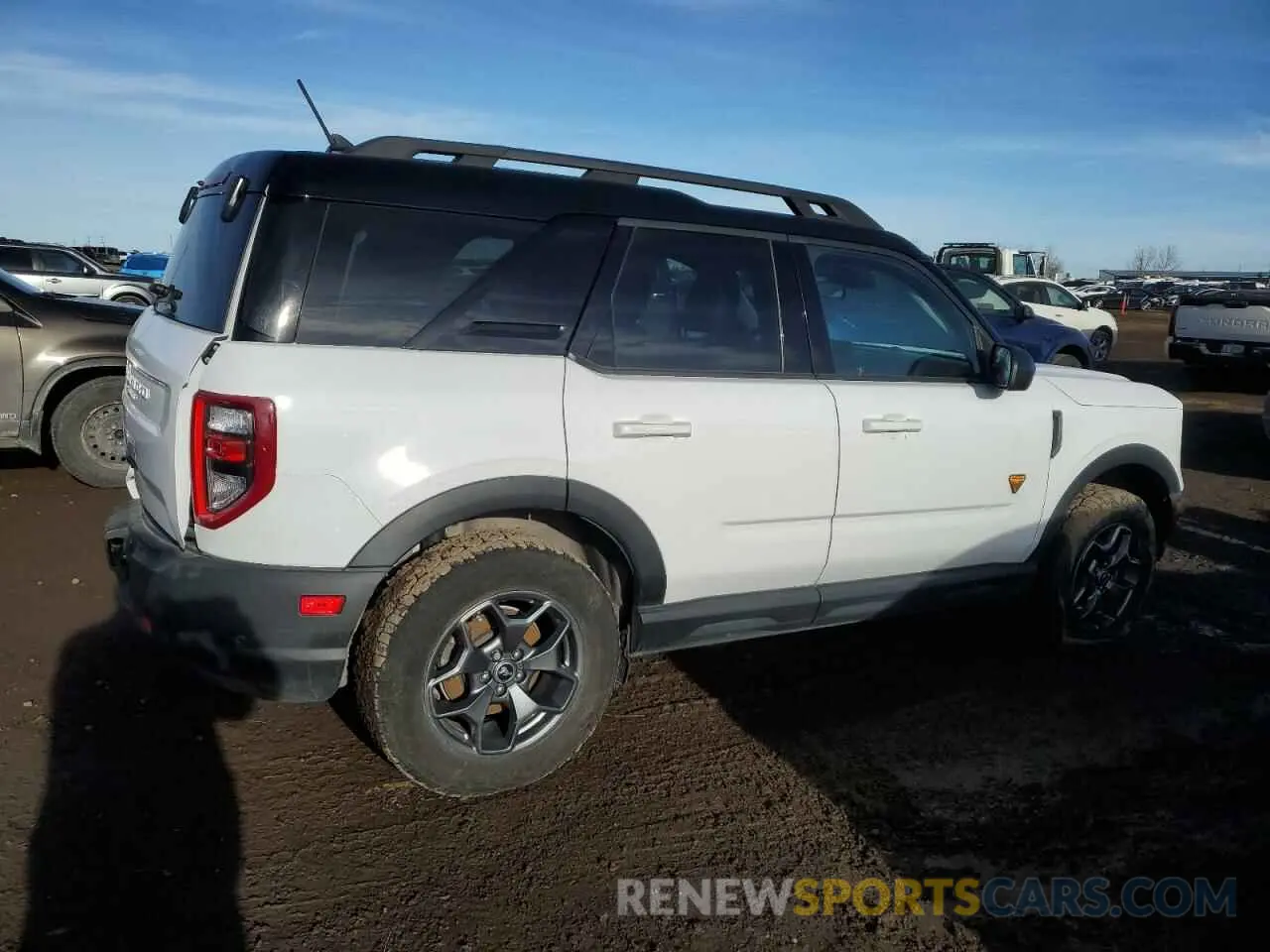 3 fotografías del automóvil dañado 3FMCR9D95NRE23787 FORD BRONCO 2022