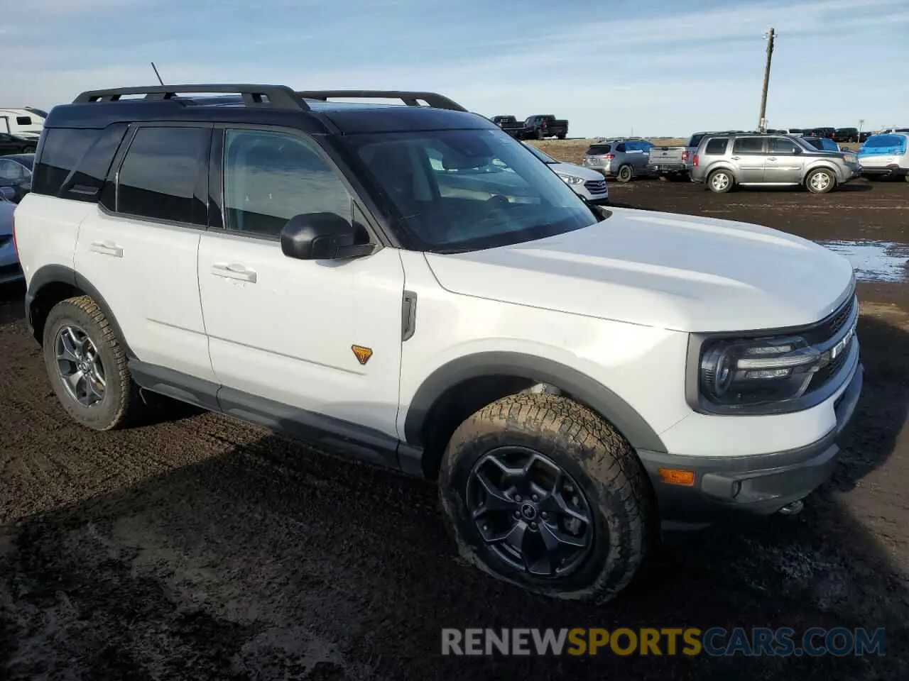 4 fotografías del automóvil dañado 3FMCR9D95NRE23787 FORD BRONCO 2022