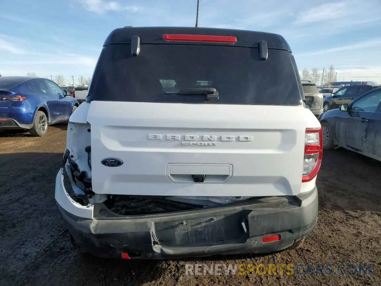 6 fotografías del automóvil dañado 3FMCR9D95NRE23787 FORD BRONCO 2022