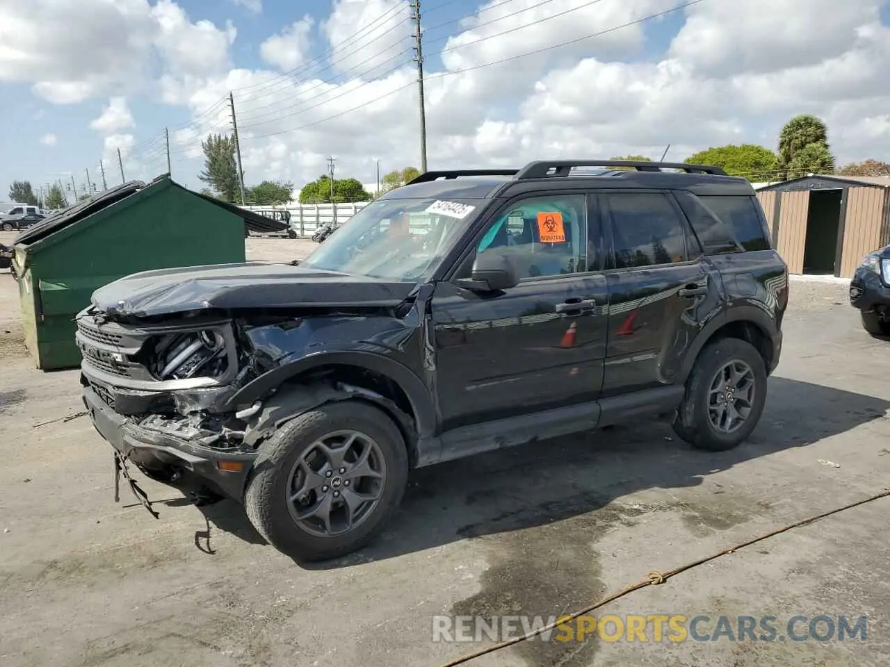1 fotografías del automóvil dañado 3FMCR9D98NRD33405 FORD BRONCO 2022