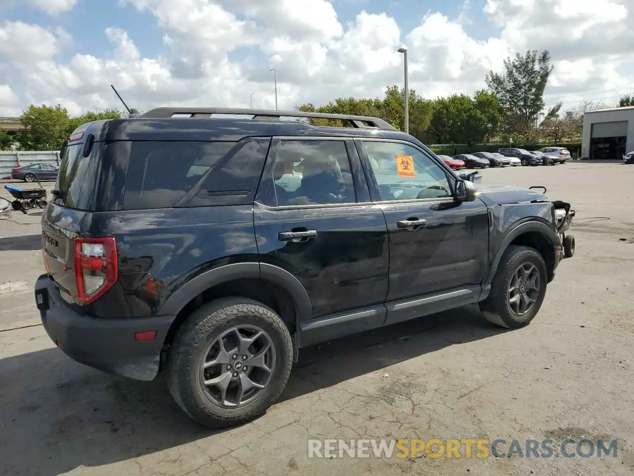 3 fotografías del automóvil dañado 3FMCR9D98NRD33405 FORD BRONCO 2022