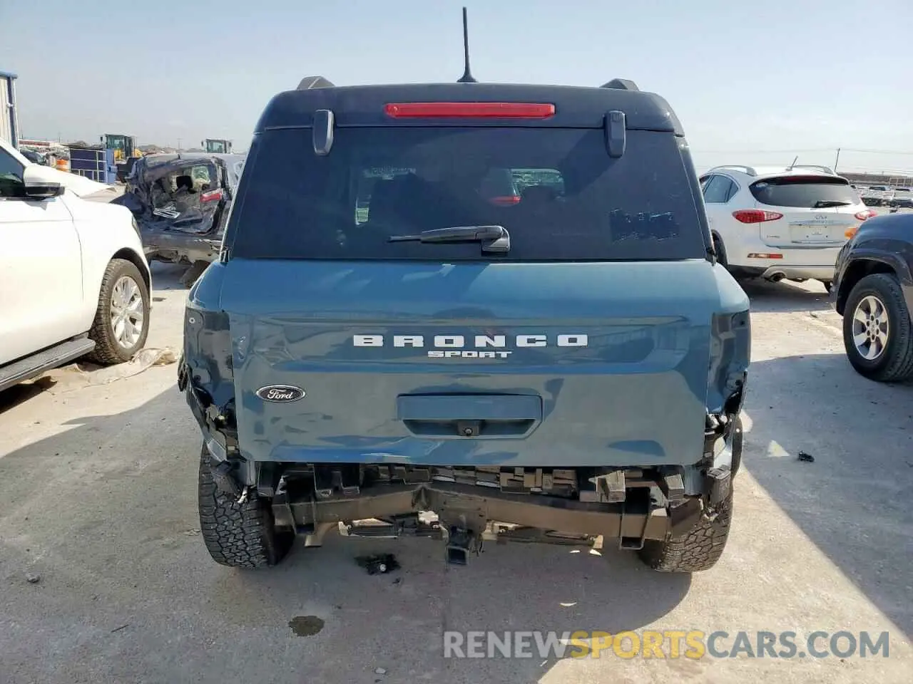 6 fotografías del automóvil dañado 3FMCR9D9XNRD72951 FORD BRONCO 2022