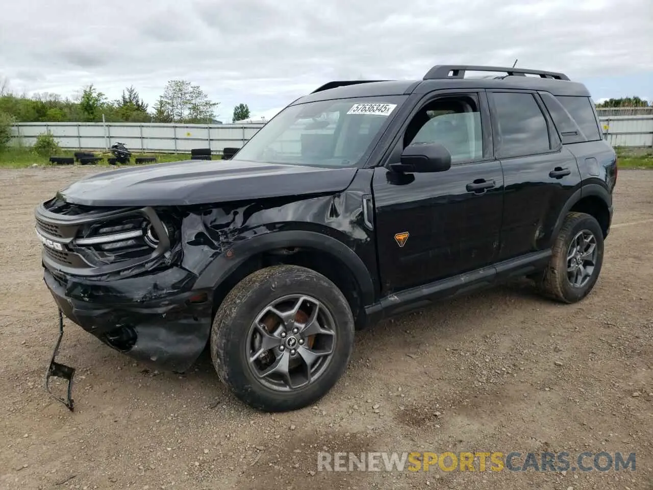 1 fotografías del automóvil dañado 3FMCR9D9XNRE21095 FORD BRONCO 2022