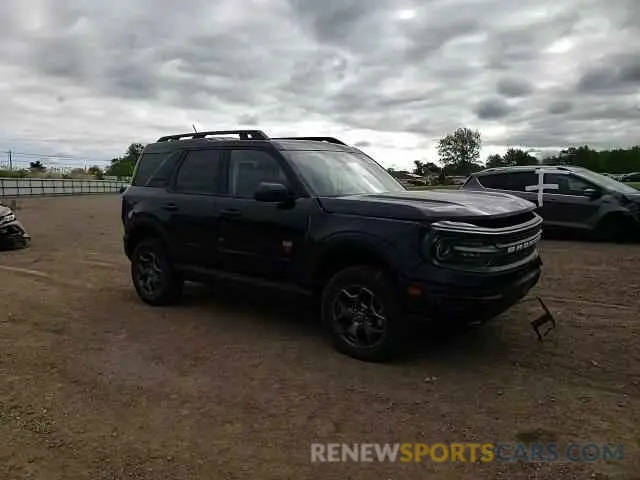 14 fotografías del automóvil dañado 3FMCR9D9XNRE21095 FORD BRONCO 2022
