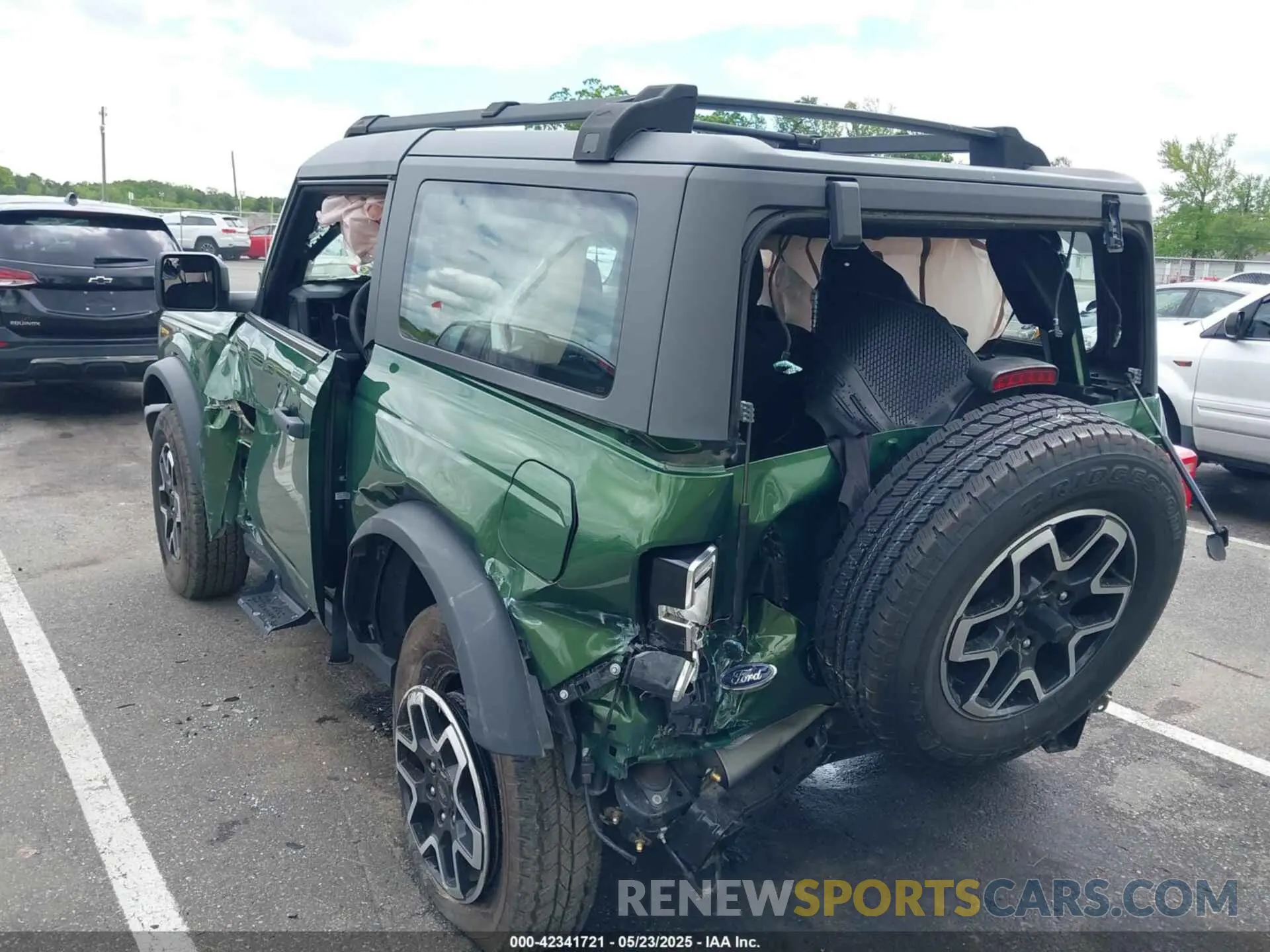 6 fotografías del automóvil dañado 1FMDE5AH8PLB24462 FORD BRONCO 2023