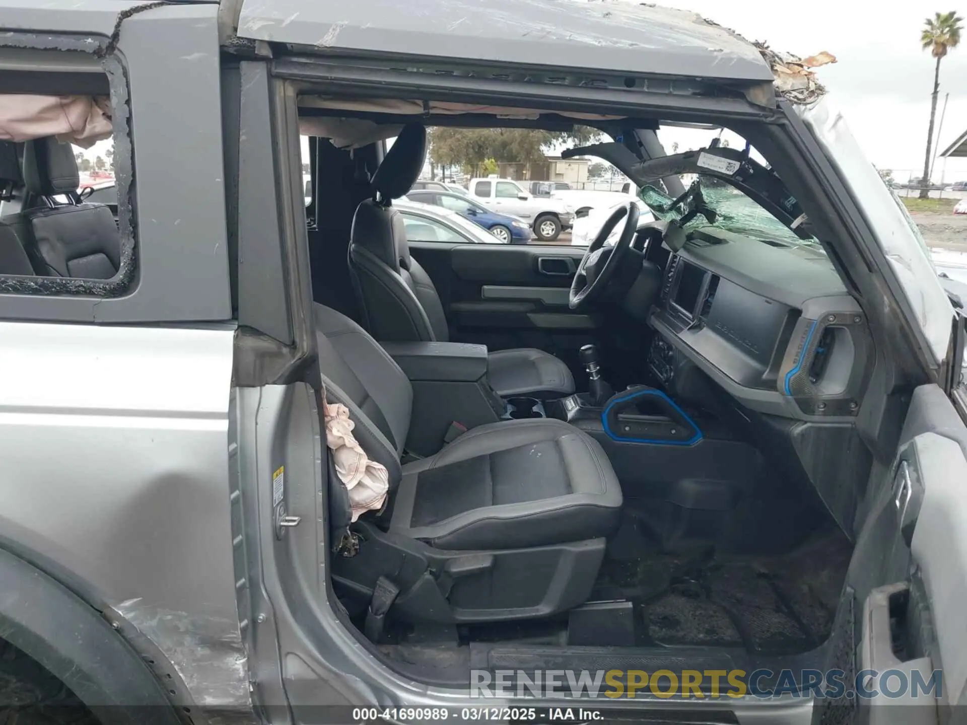5 fotografías del automóvil dañado 1FMDE5AH9PLA86756 FORD BRONCO 2023
