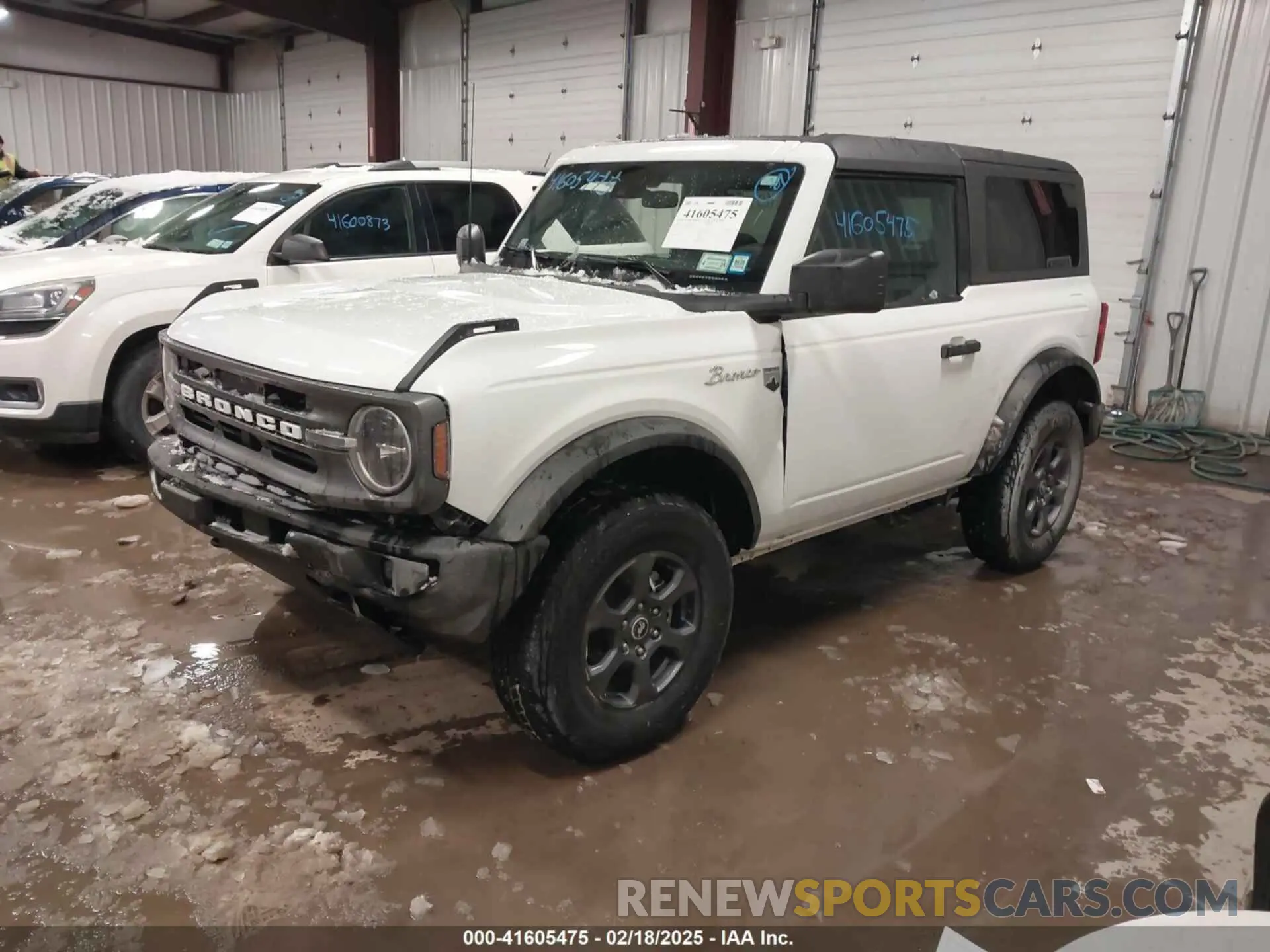 2 fotografías del automóvil dañado 1FMDE5AHXPLB20297 FORD BRONCO 2023