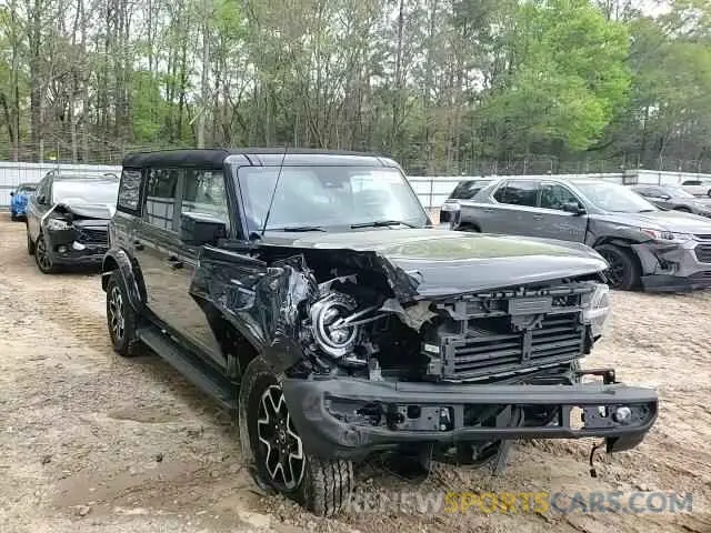 11 fotografías del automóvil dañado 1FMDE5BH0PLB30495 FORD BRONCO 2023