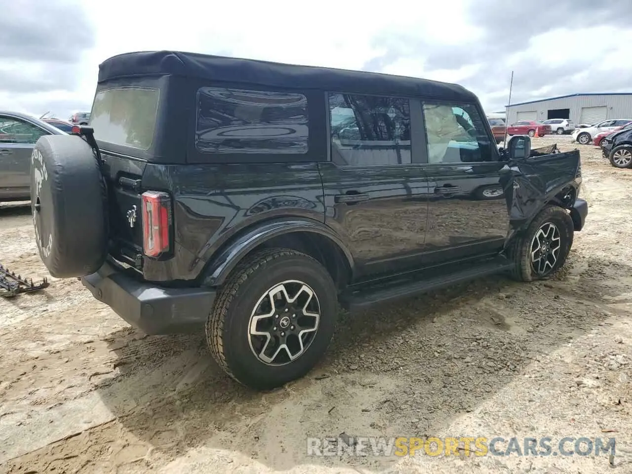 3 fotografías del automóvil dañado 1FMDE5BH0PLB30495 FORD BRONCO 2023
