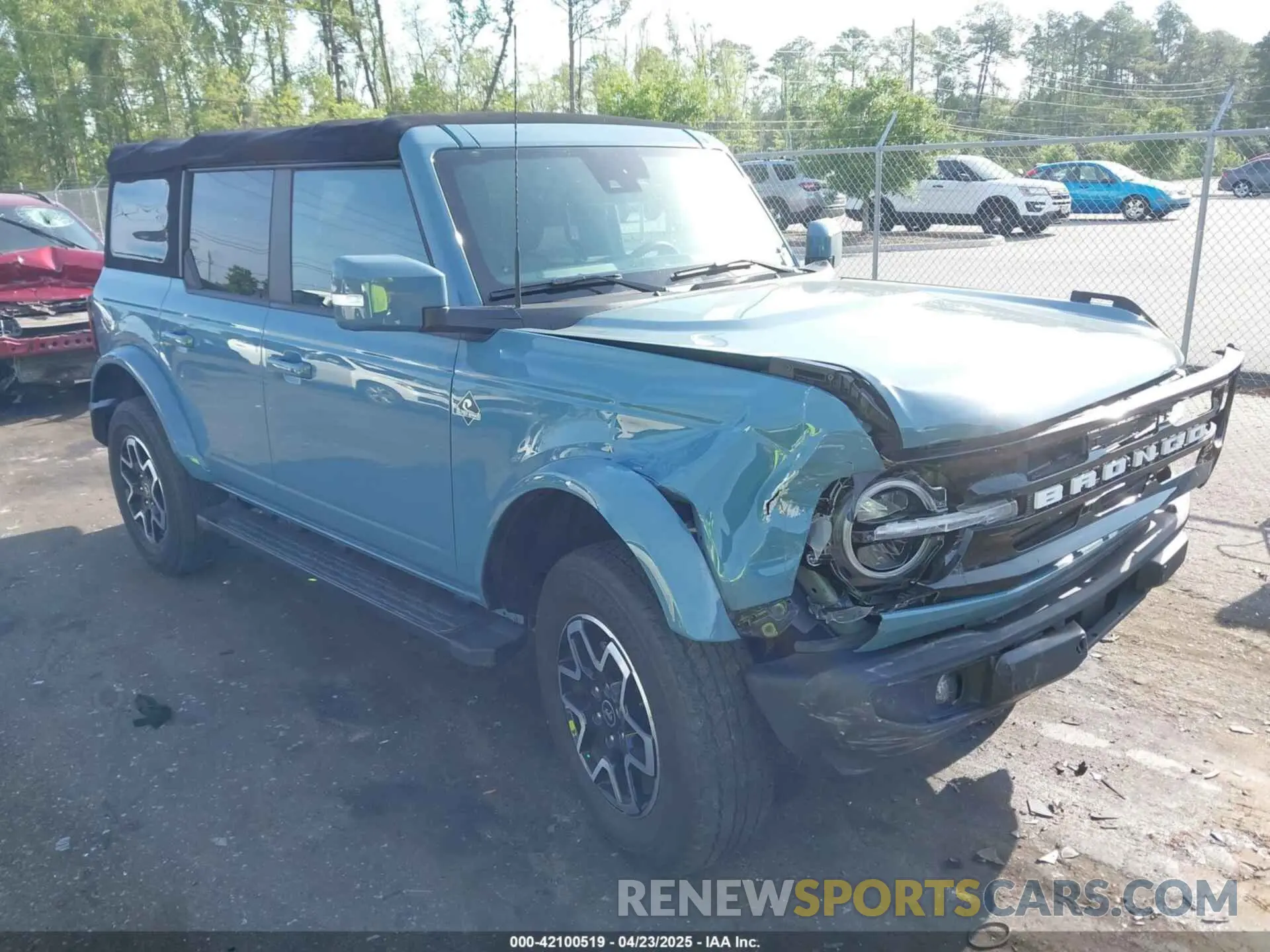 1 fotografías del automóvil dañado 1FMDE5BH1PLA89262 FORD BRONCO 2023