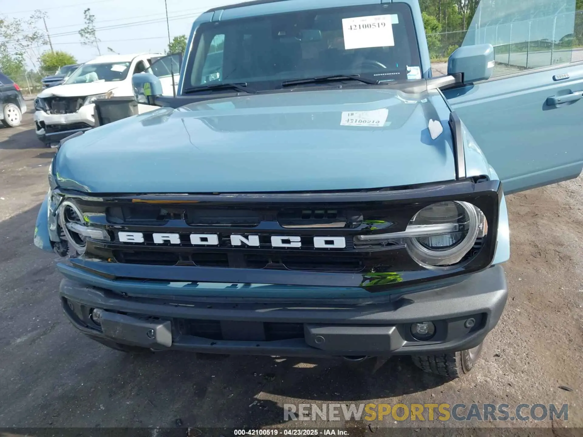 6 fotografías del automóvil dañado 1FMDE5BH1PLA89262 FORD BRONCO 2023
