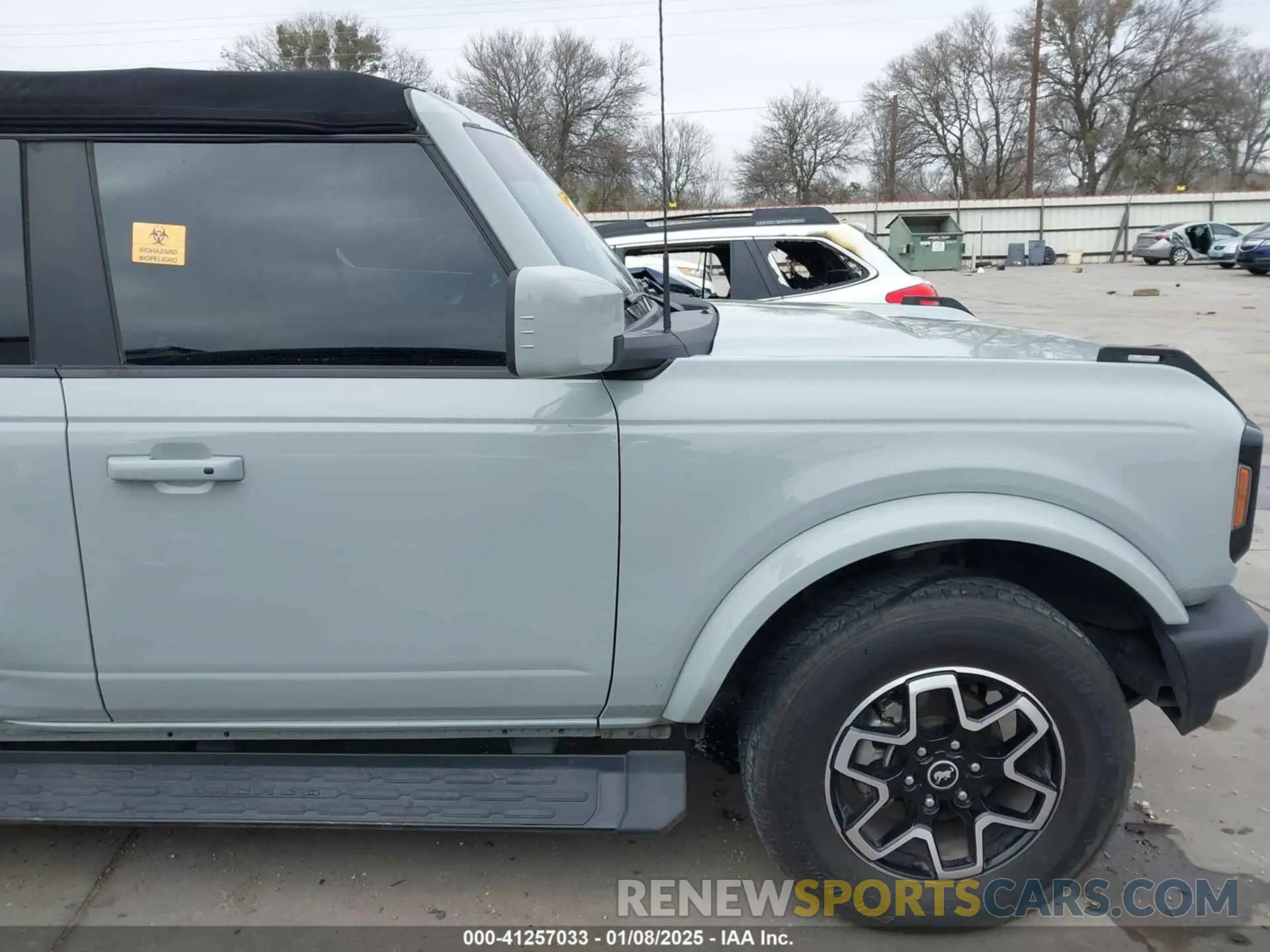 14 fotografías del automóvil dañado 1FMDE5BH1PLB06304 FORD BRONCO 2023