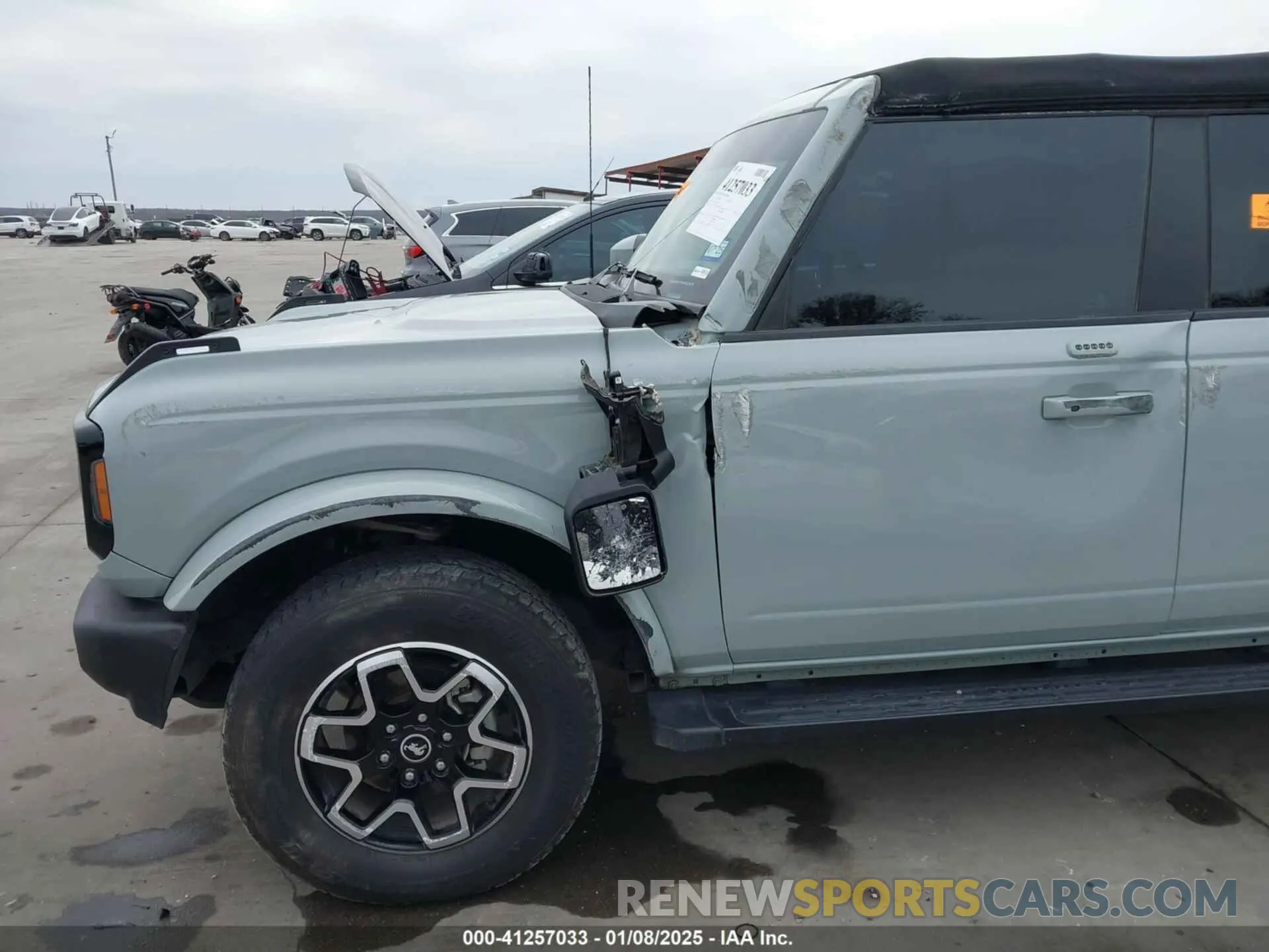 15 fotografías del automóvil dañado 1FMDE5BH1PLB06304 FORD BRONCO 2023