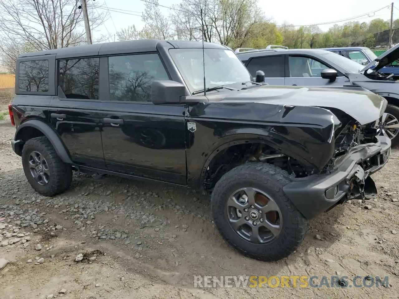 4 fotografías del automóvil dañado 1FMDE5BH2PLB27629 FORD BRONCO 2023