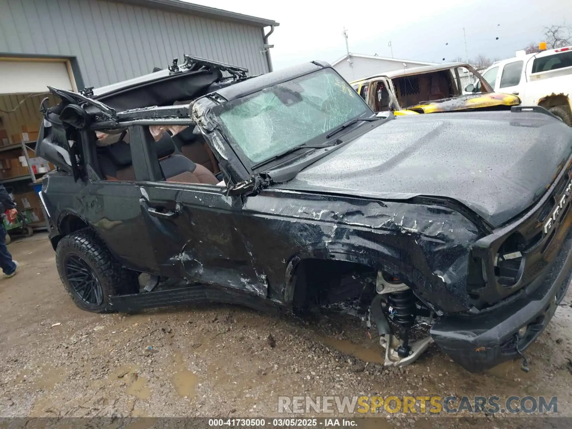 6 fotografías del automóvil dañado 1FMDE5BH3PLA99520 FORD BRONCO 2023