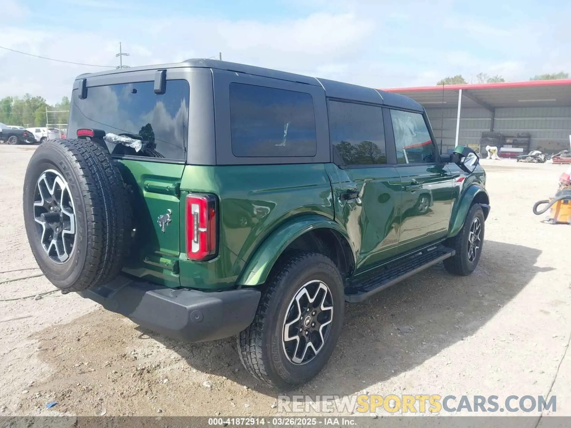 4 fotografías del automóvil dañado 1FMDE5BH7PLC03247 FORD BRONCO 2023