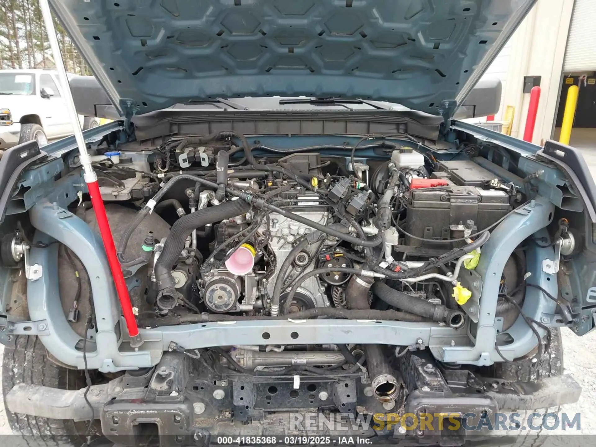 10 fotografías del automóvil dañado 1FMDE5BH8PLB46878 FORD BRONCO 2023