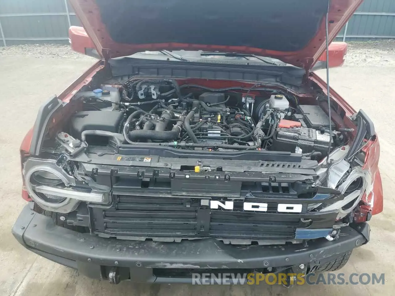 12 fotografías del automóvil dañado 1FMDE5BHXPLB99680 FORD BRONCO 2023