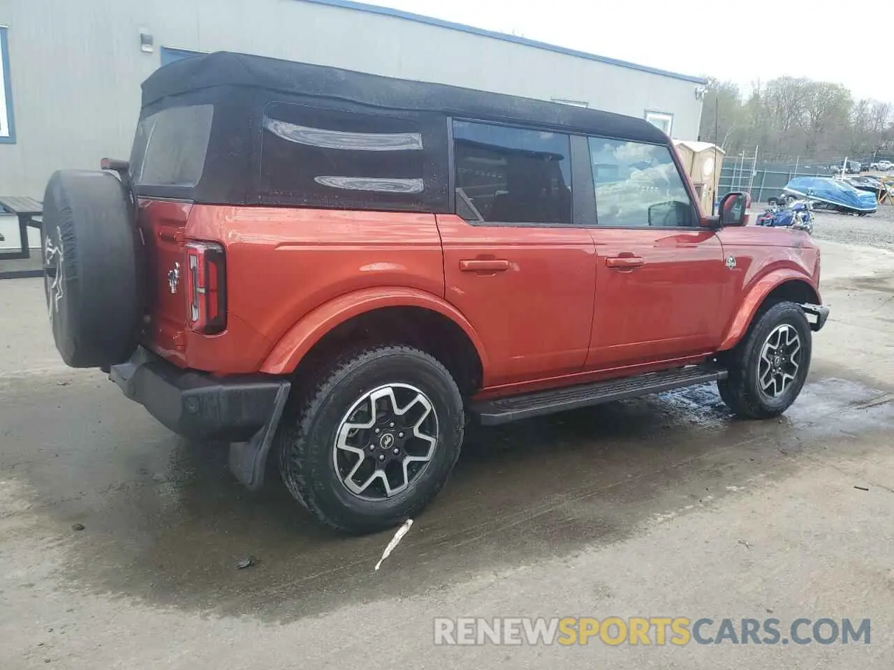 3 fotografías del automóvil dañado 1FMDE5BHXPLB99680 FORD BRONCO 2023