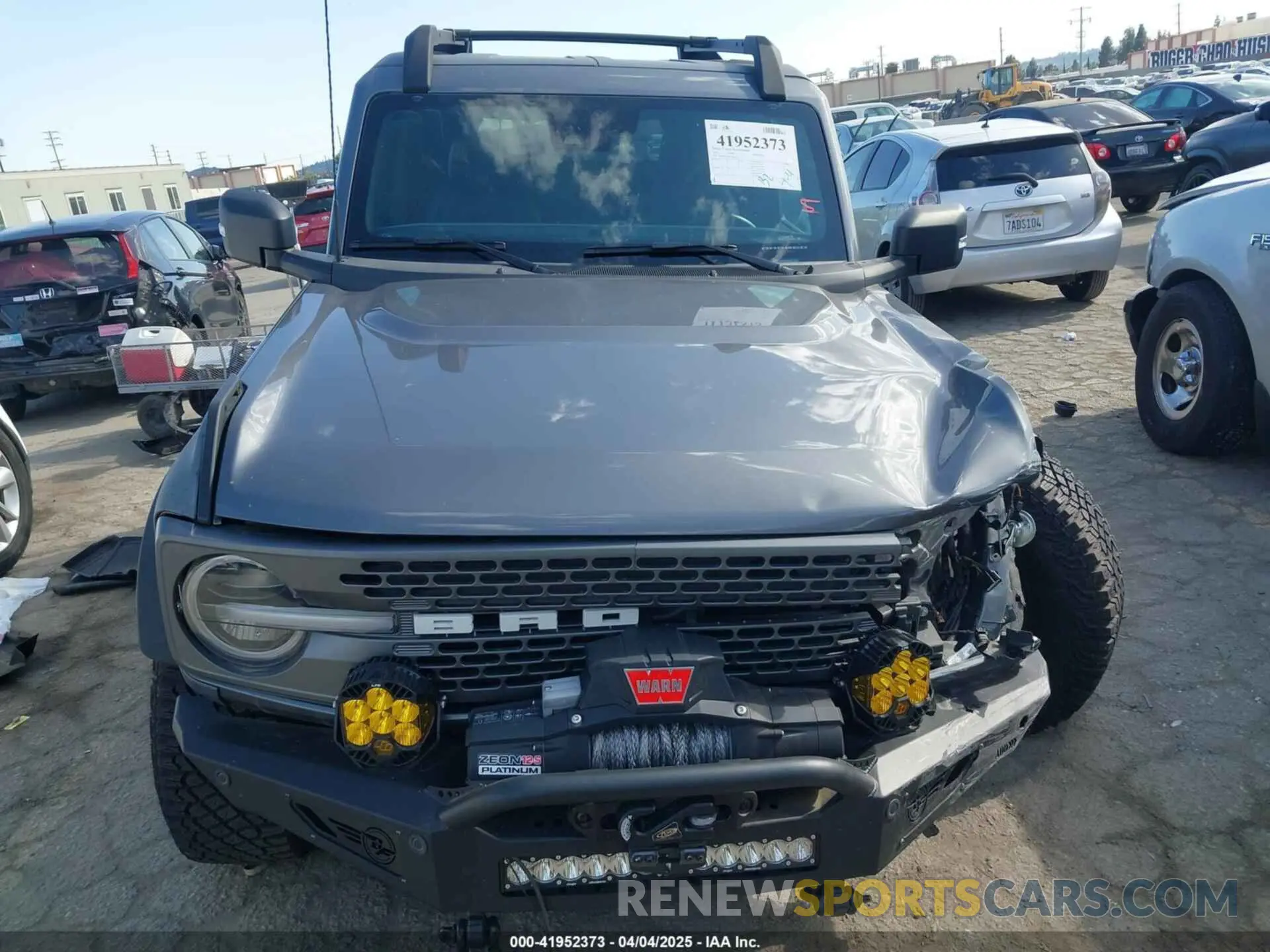 13 fotografías del automóvil dañado 1FMDE5CP4PLB46012 FORD BRONCO 2023