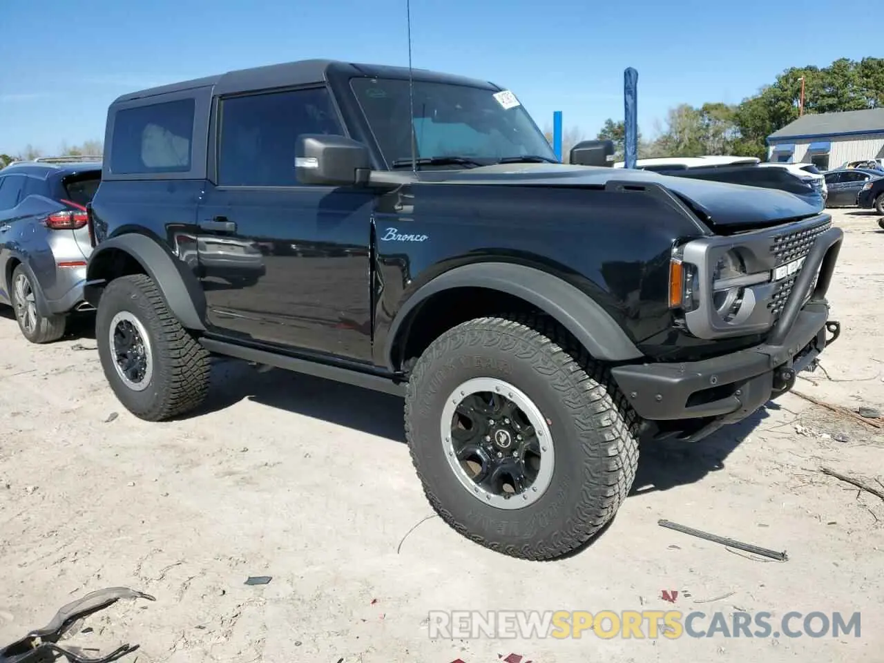 4 fotografías del automóvil dañado 1FMDE5CP6PLB31740 FORD BRONCO 2023
