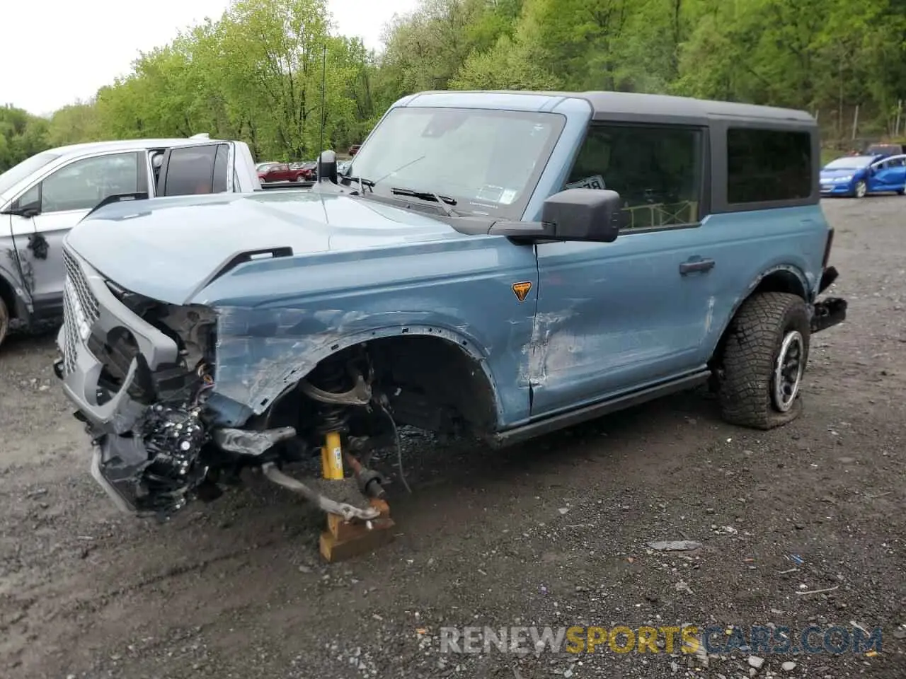 1 fotografías del automóvil dañado 1FMDE5CP9PLA91041 FORD BRONCO 2023
