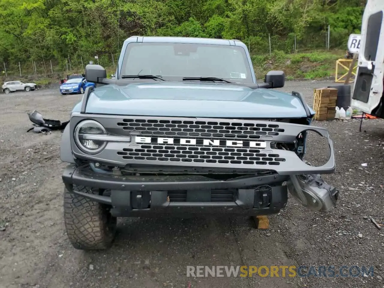 5 fotografías del automóvil dañado 1FMDE5CP9PLA91041 FORD BRONCO 2023