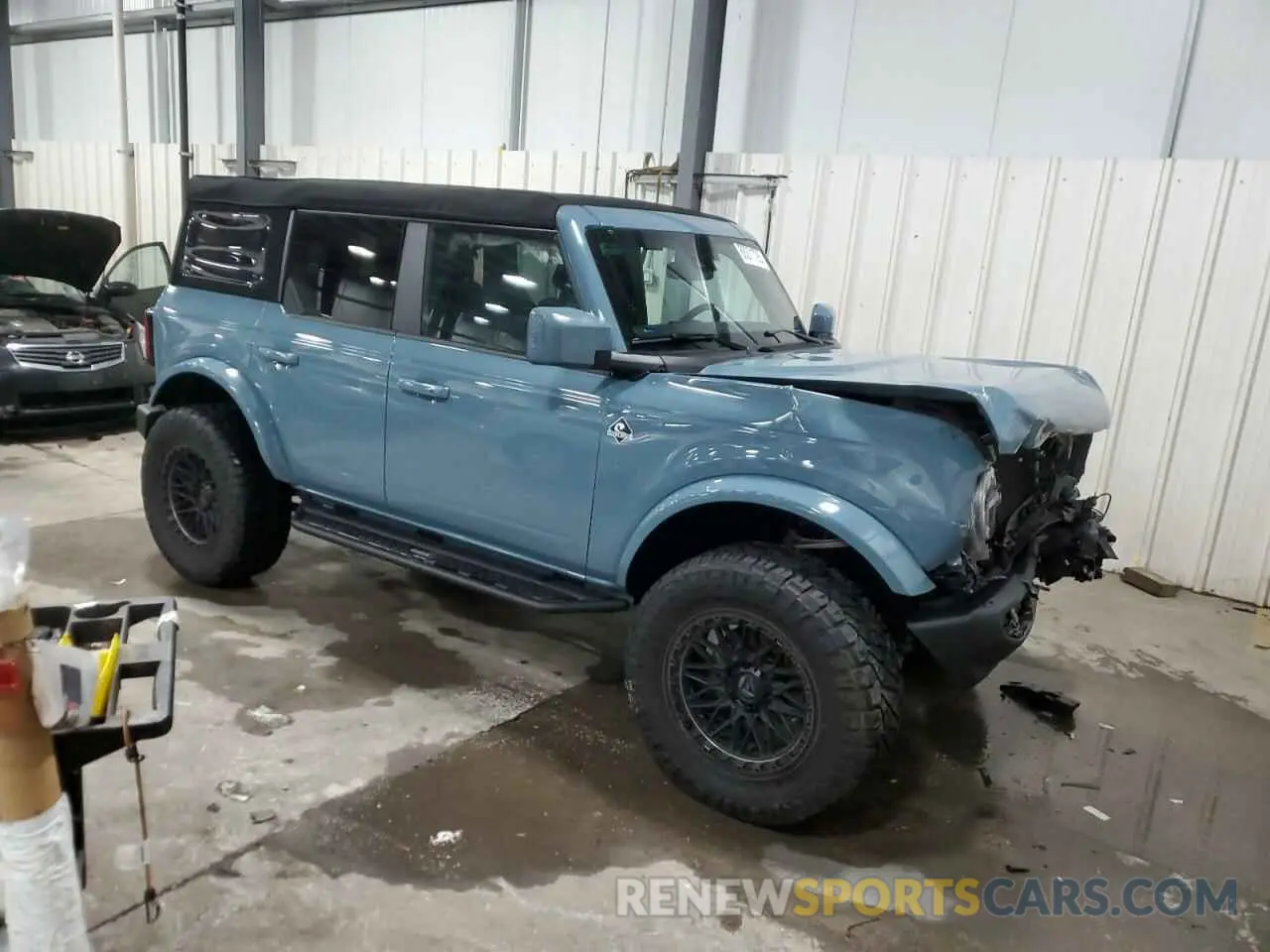 4 fotografías del automóvil dañado 1FMDE5DH0PLB18716 FORD BRONCO 2023