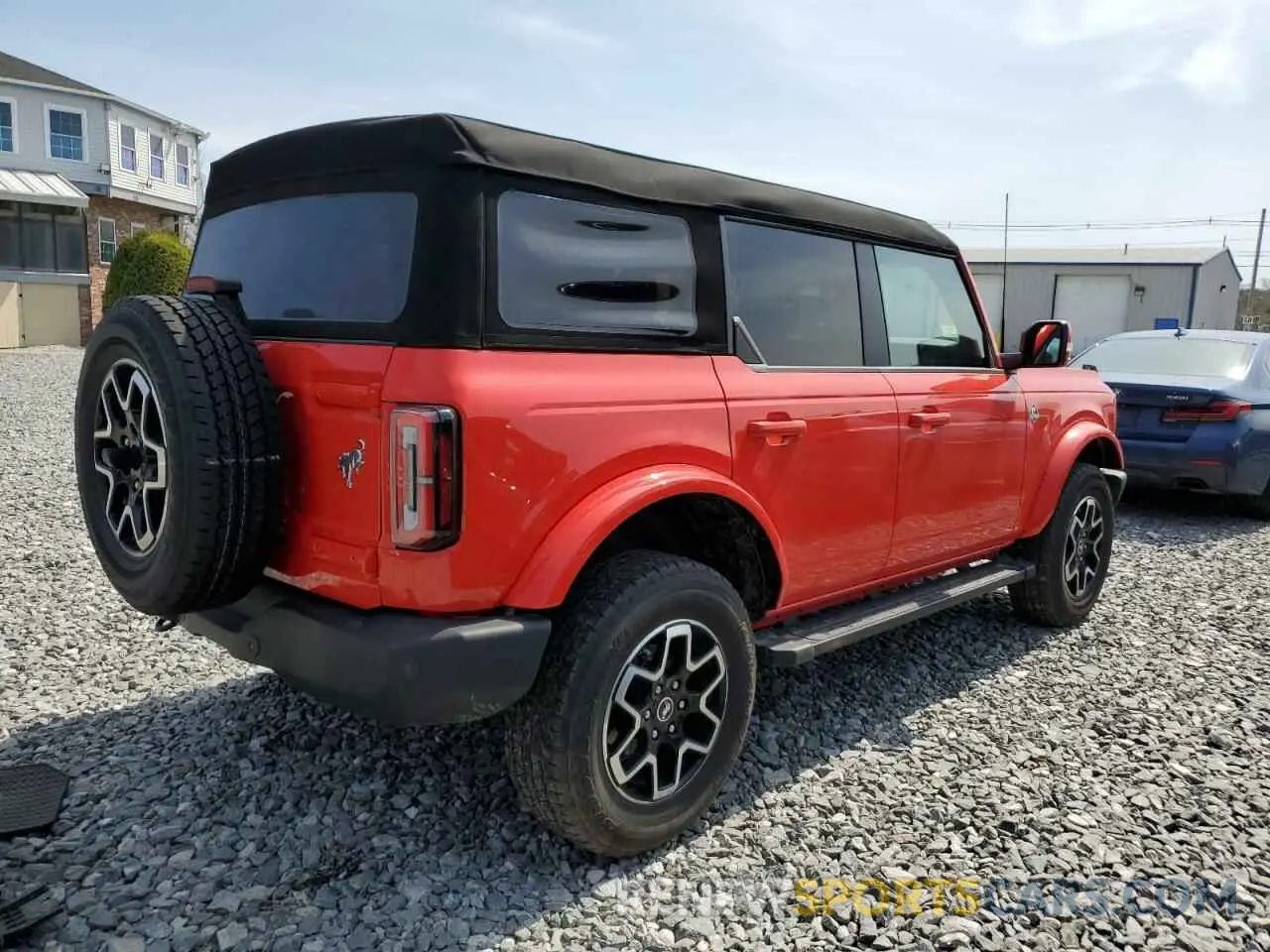 3 fotografías del automóvil dañado 1FMDE5DH0PLB63705 FORD BRONCO 2023