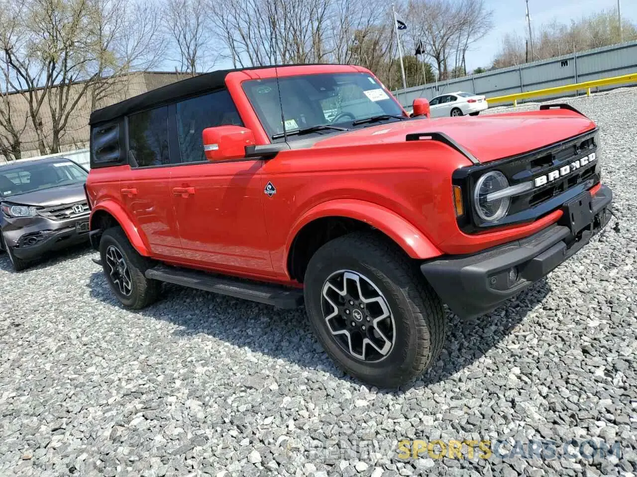 4 fotografías del automóvil dañado 1FMDE5DH0PLB63705 FORD BRONCO 2023