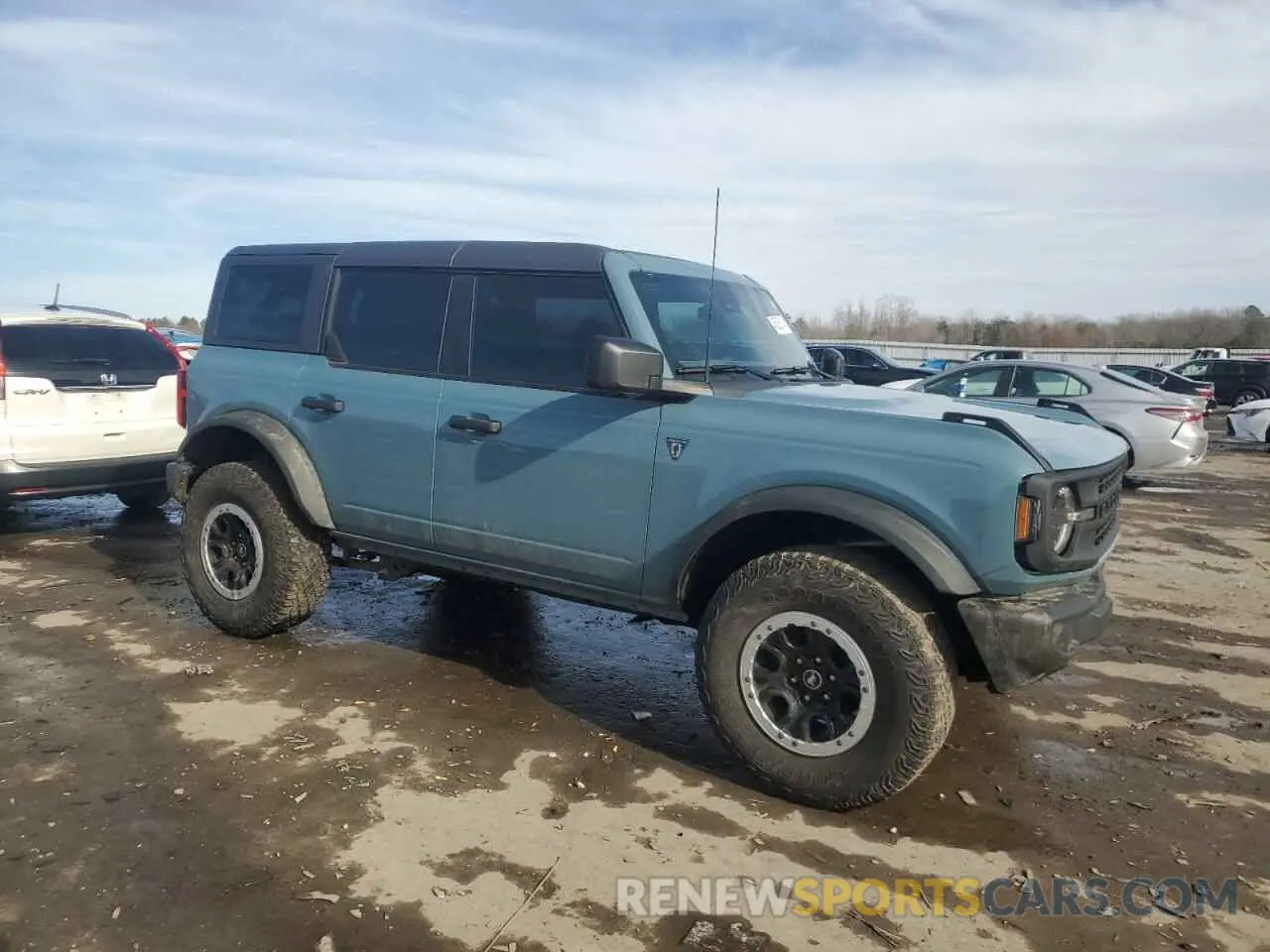 4 fotografías del automóvil dañado 1FMDE5DH1PLB25934 FORD BRONCO 2023