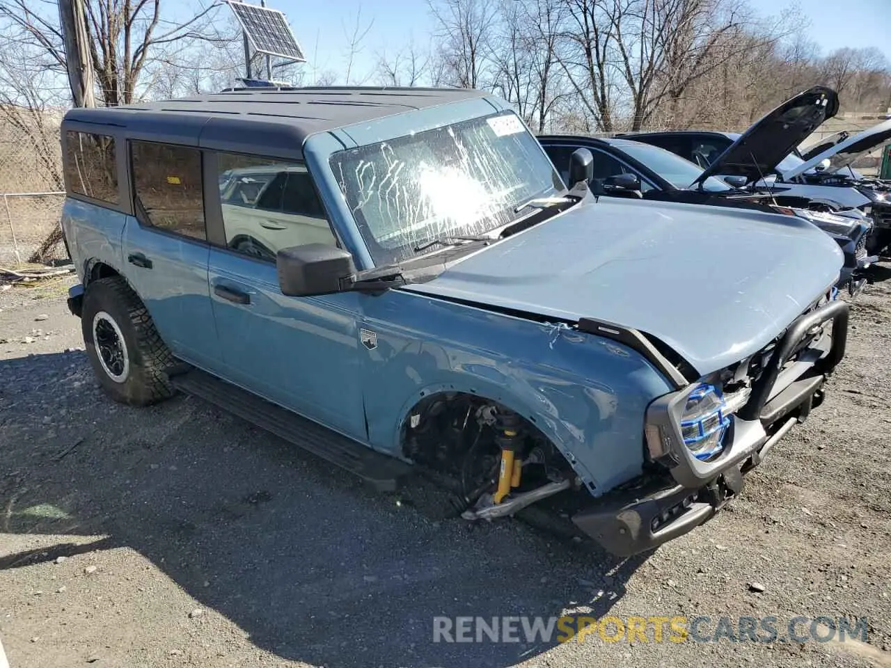 4 fotografías del automóvil dañado 1FMDE5DH1PLB44032 FORD BRONCO 2023