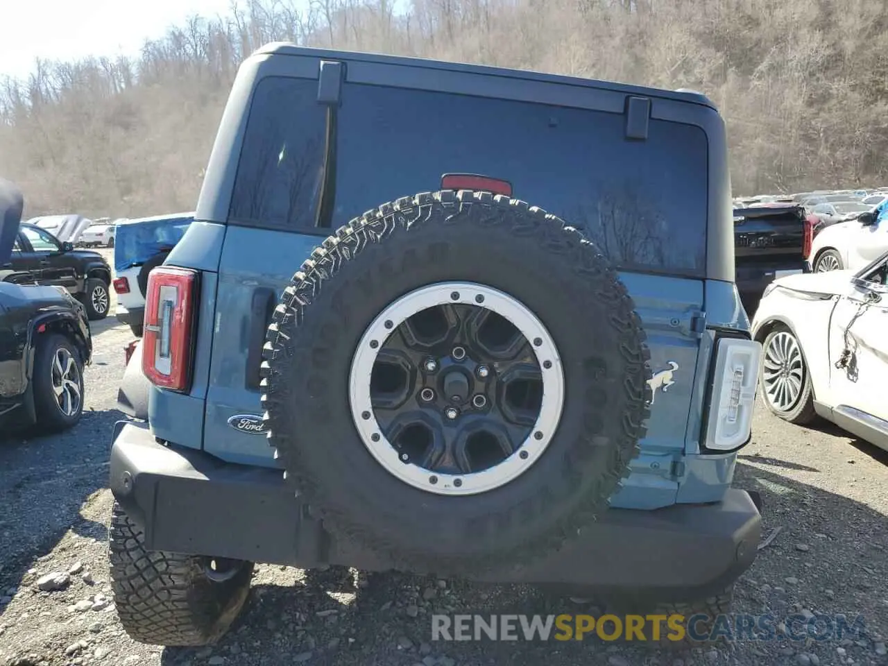 6 fotografías del automóvil dañado 1FMDE5DH1PLB44032 FORD BRONCO 2023