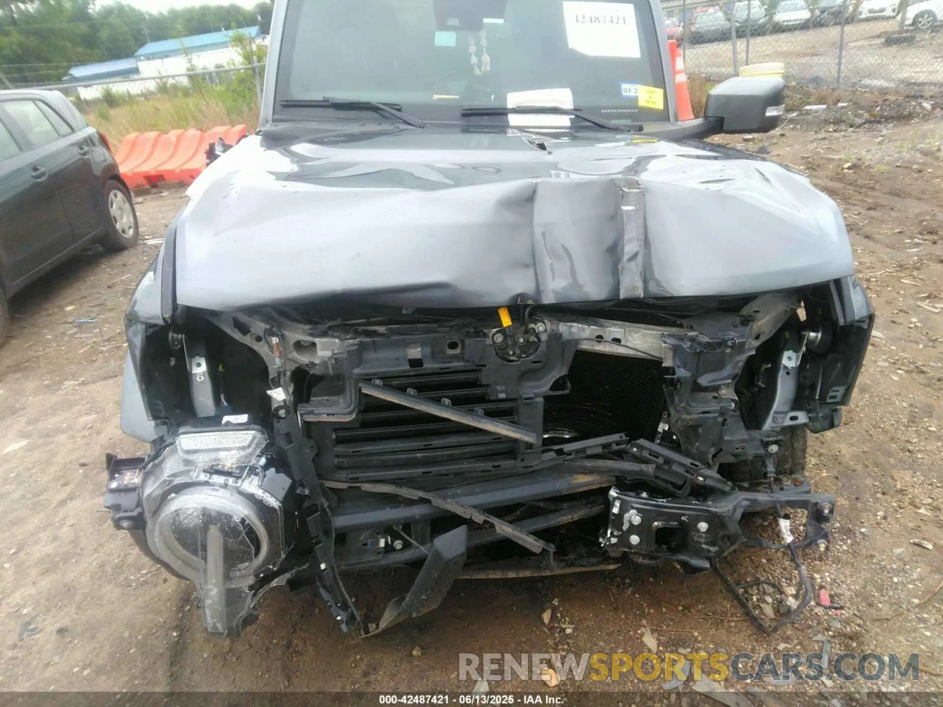 6 fotografías del automóvil dañado 1FMEE5BP0PLB18858 FORD BRONCO 2023