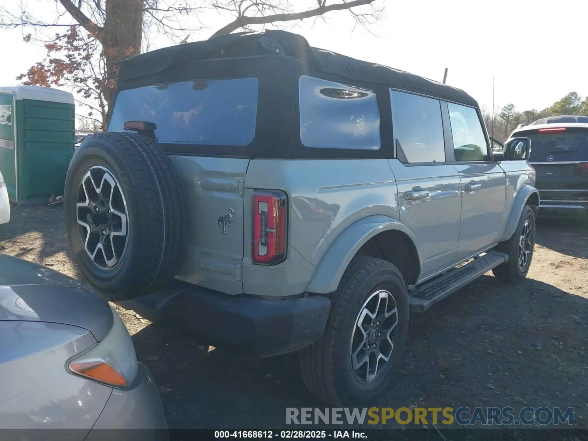 4 fotografías del automóvil dañado 1FMEE5BP0PLB92975 FORD BRONCO 2023