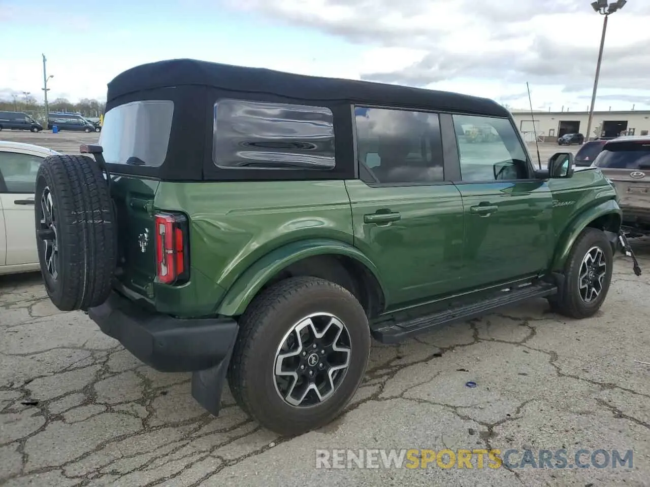 3 fotografías del automóvil dañado 1FMEE5BP1PLB18612 FORD BRONCO 2023