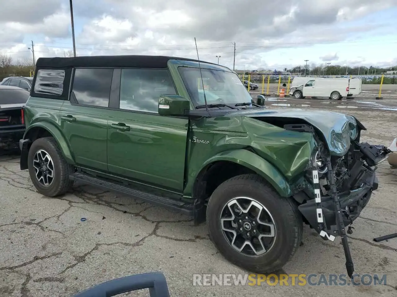 4 fotografías del automóvil dañado 1FMEE5BP1PLB18612 FORD BRONCO 2023