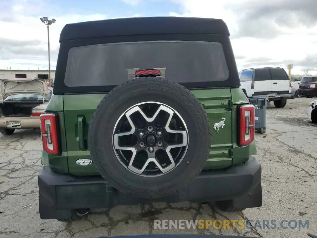 6 fotografías del automóvil dañado 1FMEE5BP1PLB18612 FORD BRONCO 2023